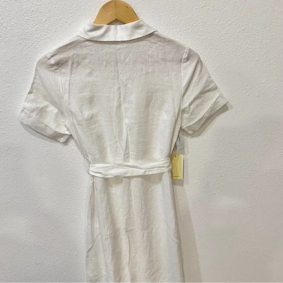 Aritzia Wilfred White Eleta Linen Maxi Dress - Picture 10 of 15